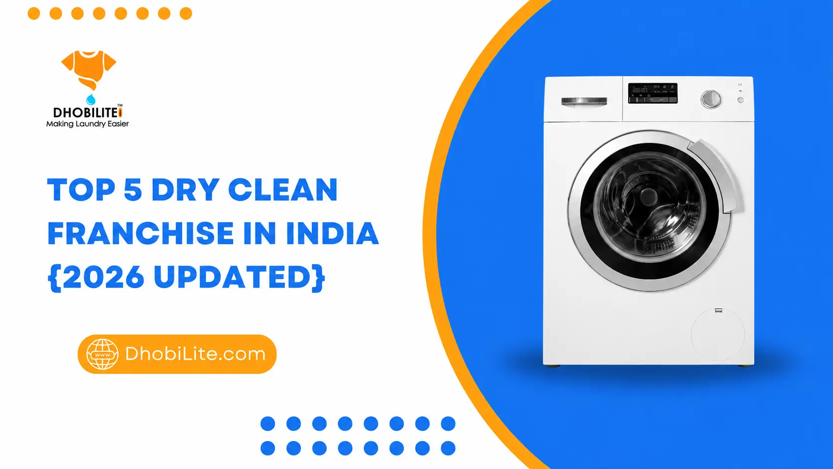Top 5 dry clean franchise in India in 2026