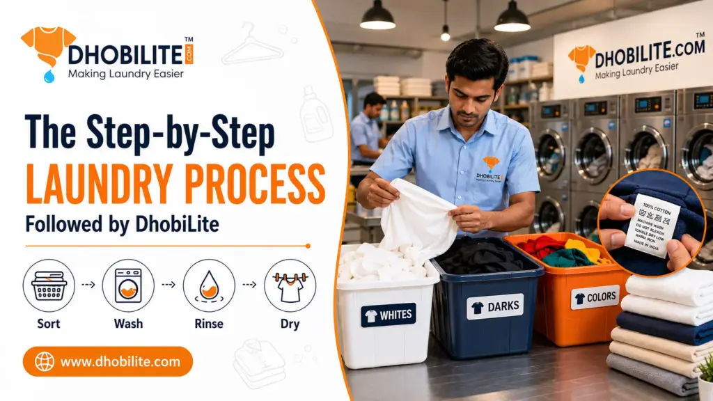 step by step laundry process