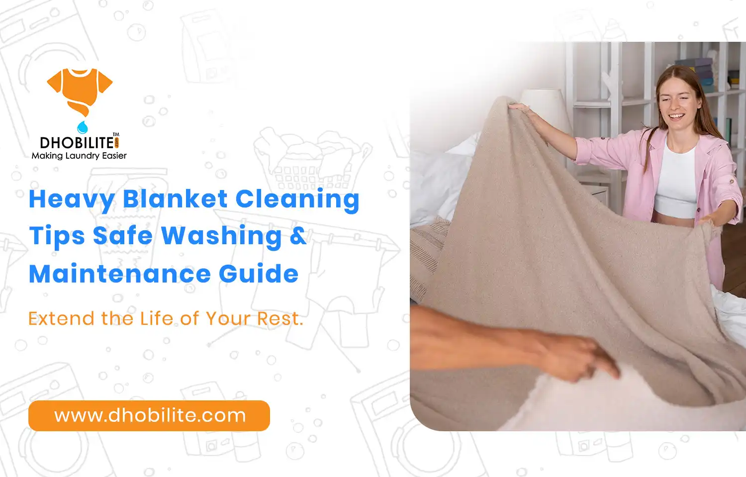 Heavy Blanket Cleaning Tips | Safe Washing & Maintenance Guide