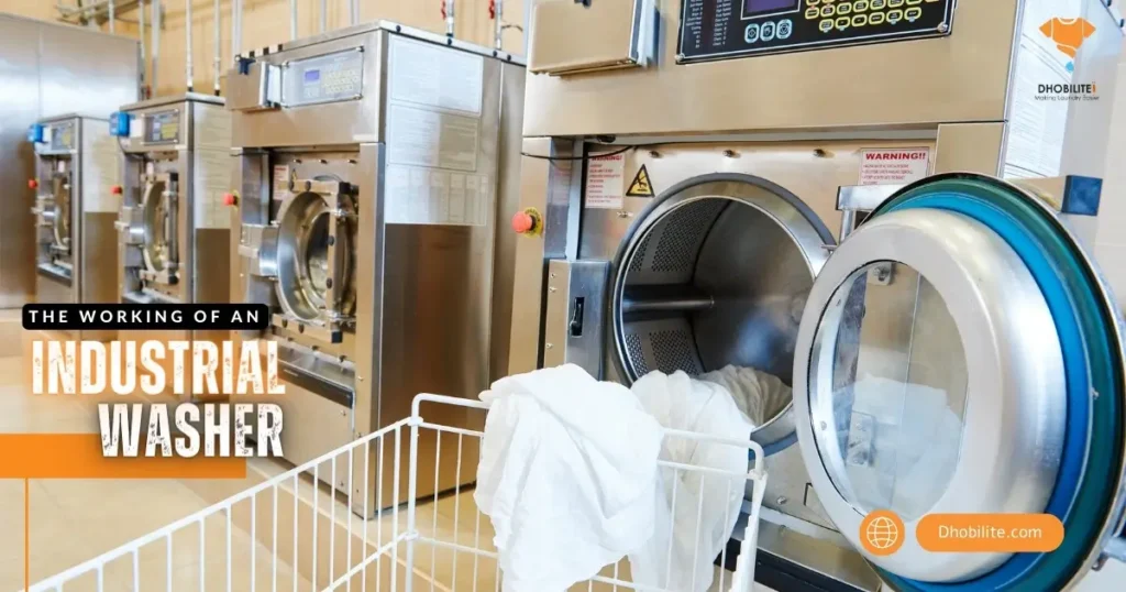 Working of Industrial Laundry Washer