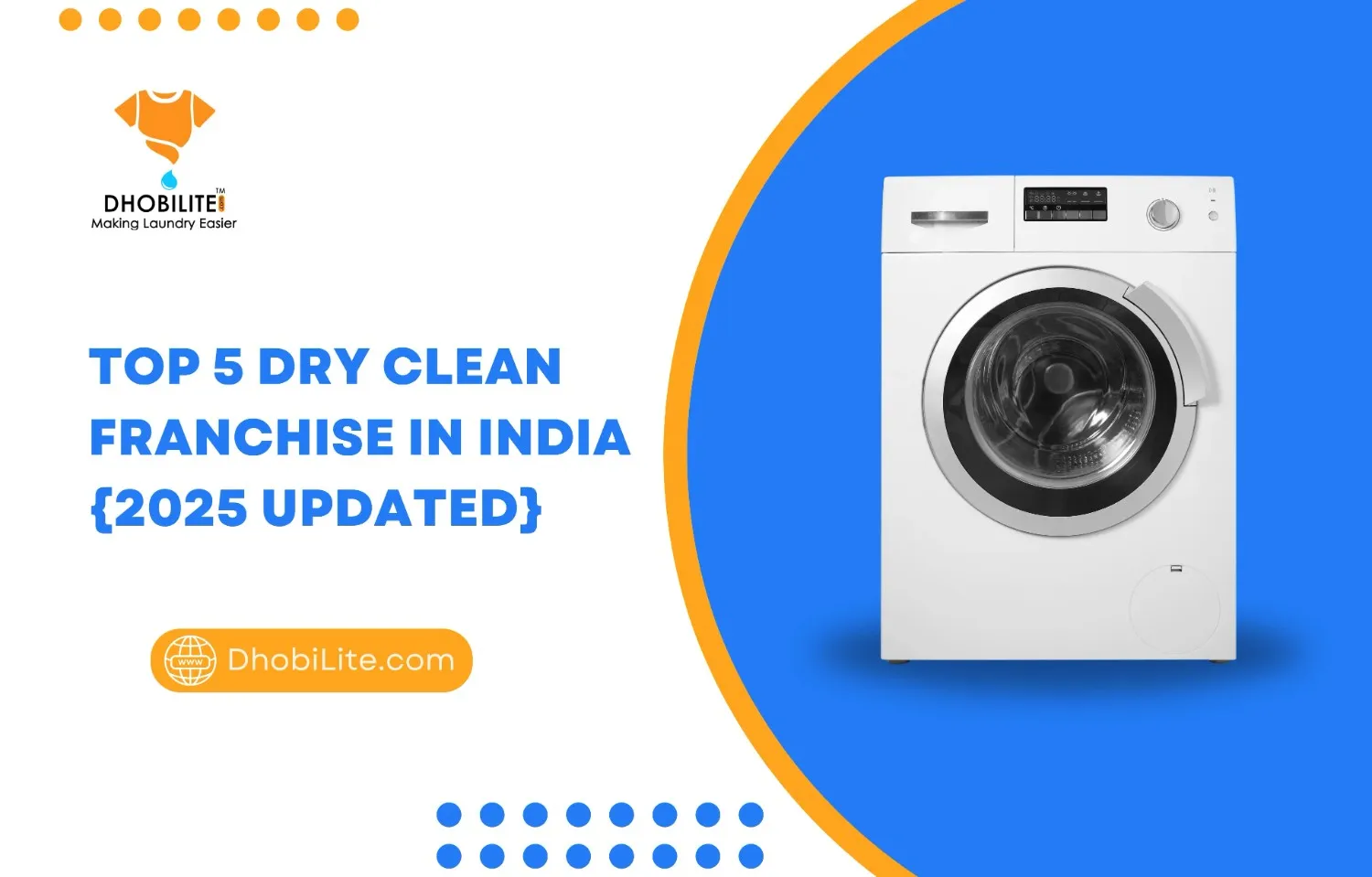 Top 5 dry clean franchise in India in 2025
