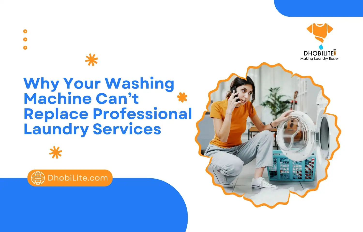 Why Your Washing Machine Can't Replace Professional Laundry Services