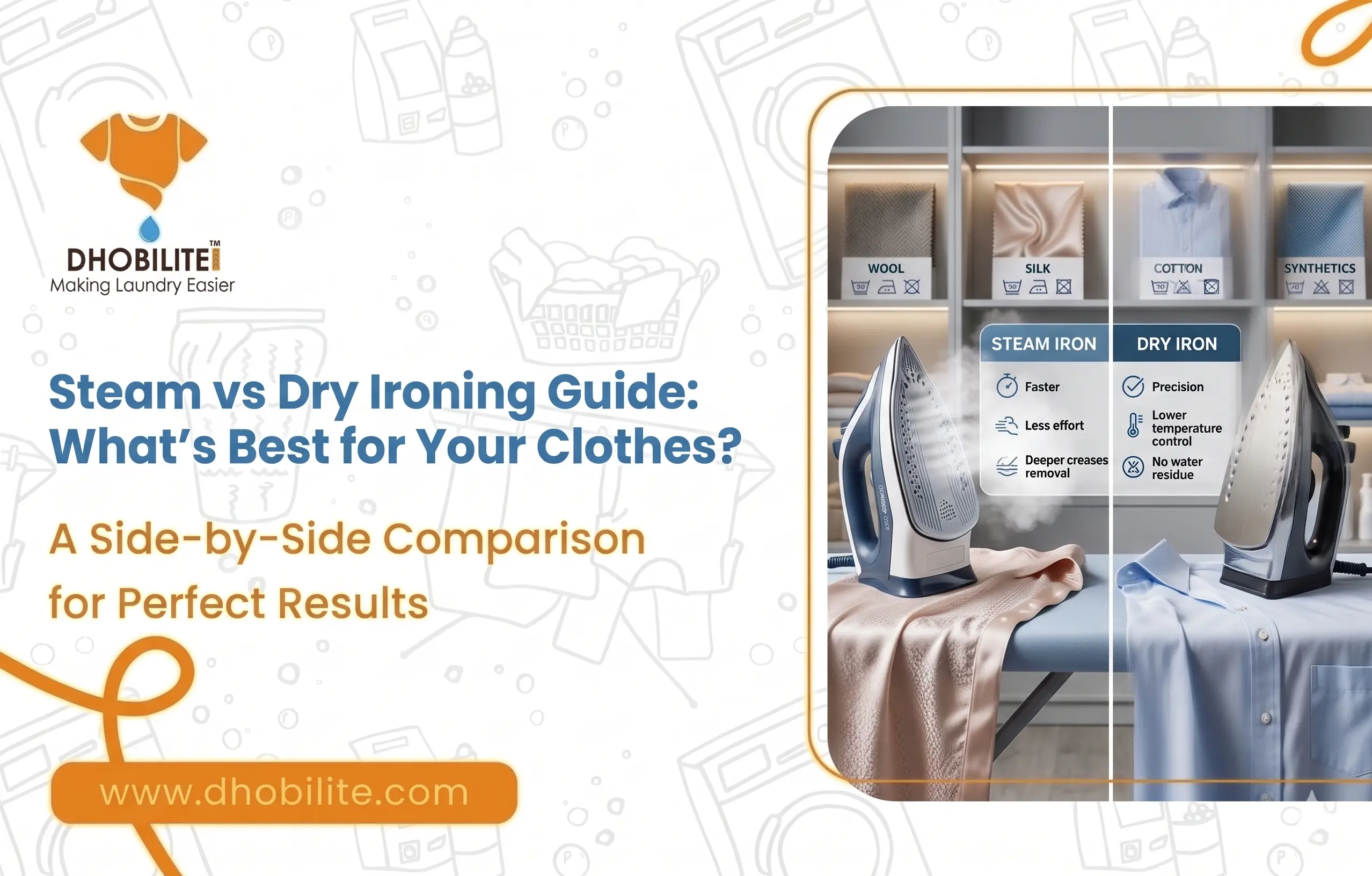 Steam vs Dry Ironing Guide