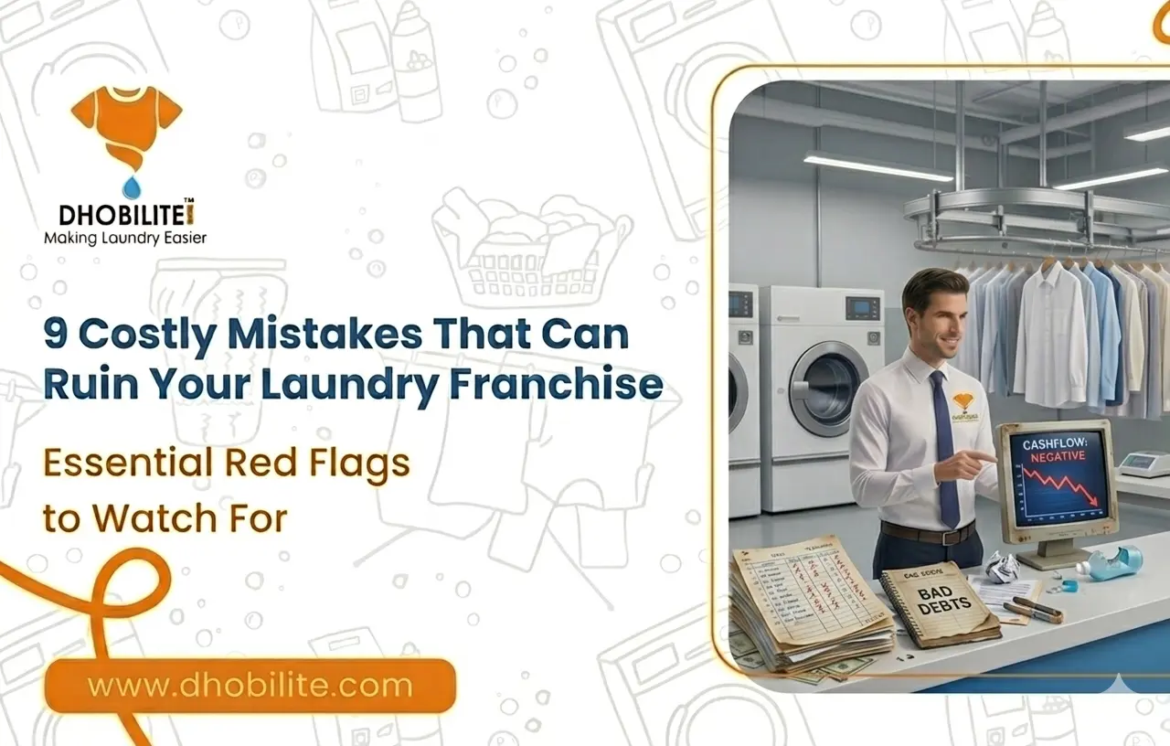 9 Costly Mistakes That Can Ruin Your Laundry Franchise