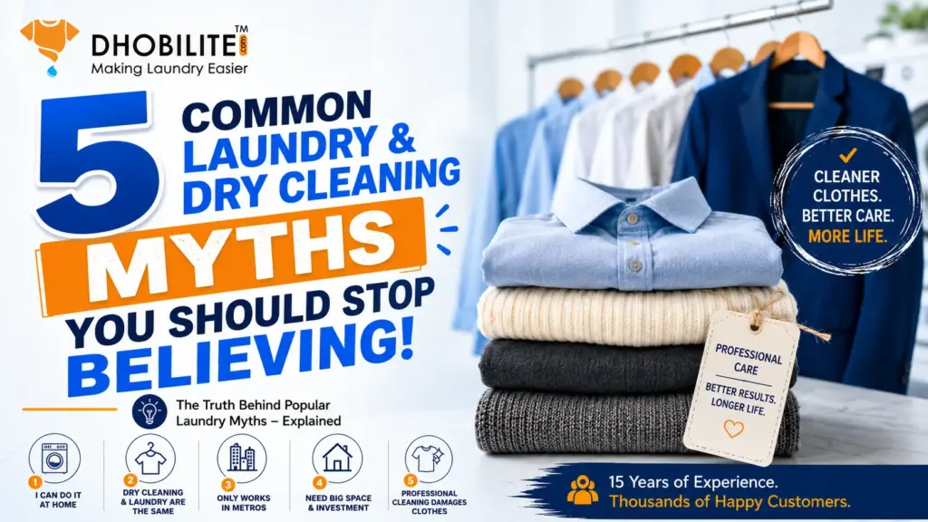 5 Laundry & Dry Cleaning Myths You Should Stop Believing