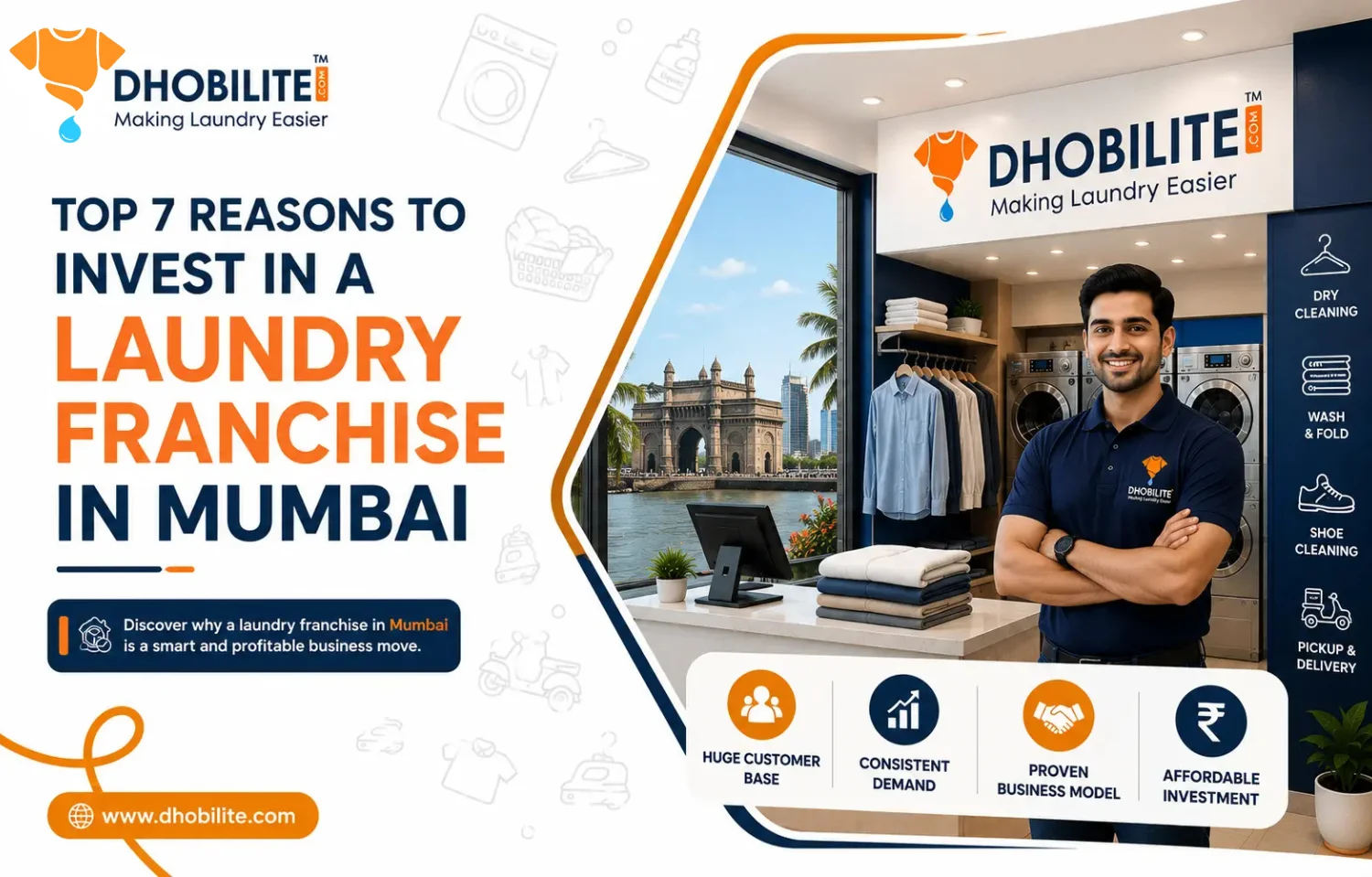 best laundry franchise in mumbai