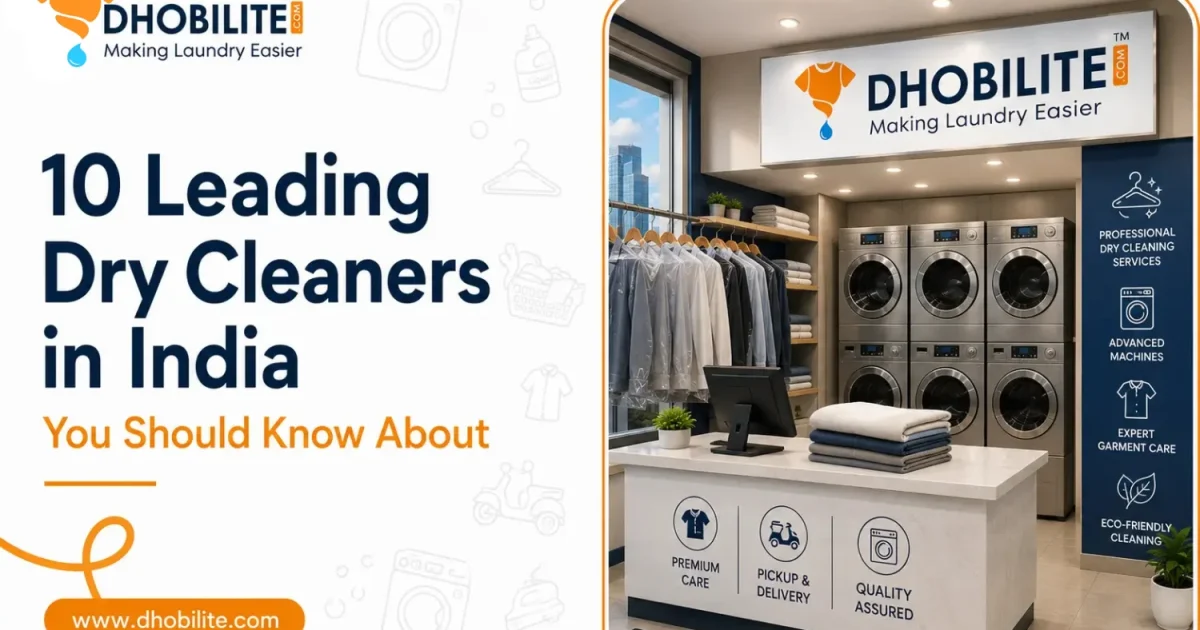 Best Dry Cleaners in India
