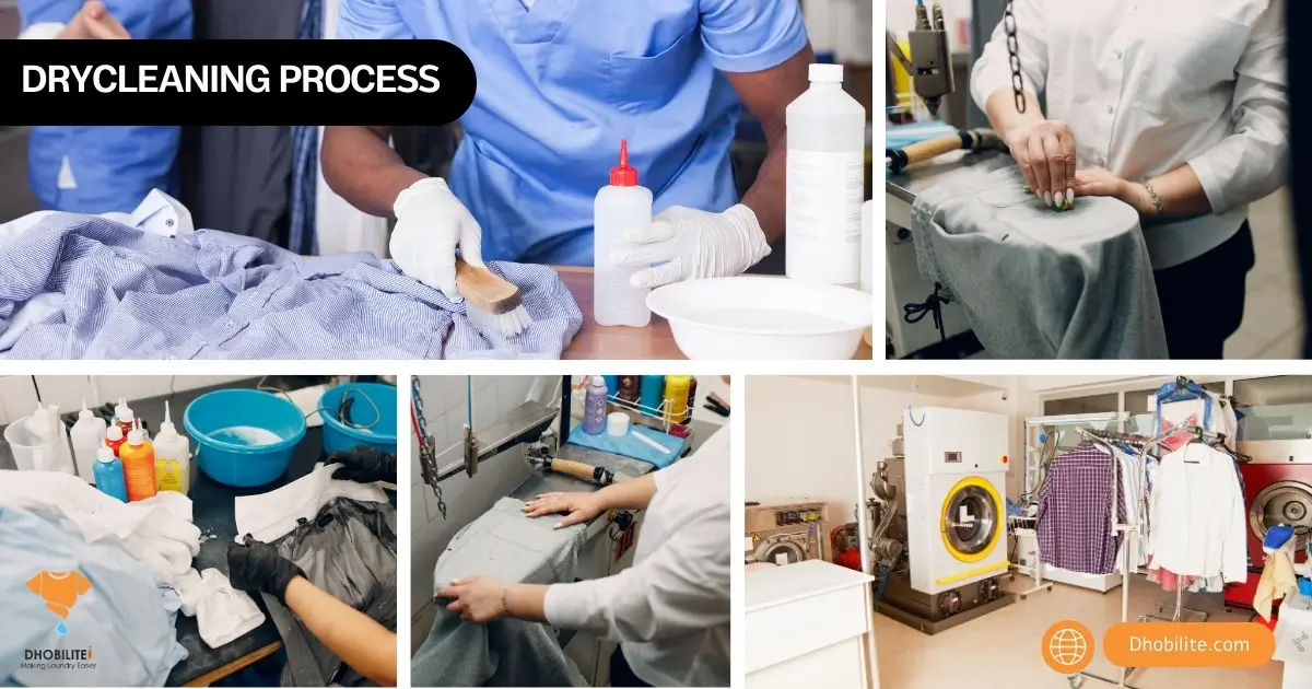 Cleaning Process at a DryCleaner