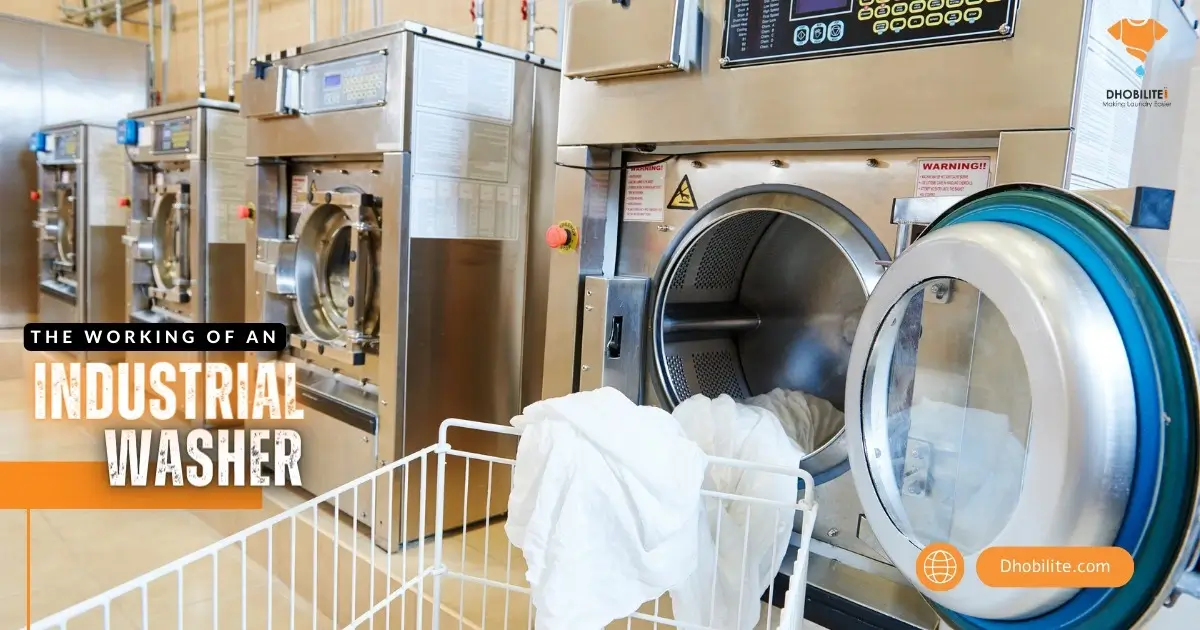 Working of Industrial Laundry Washer