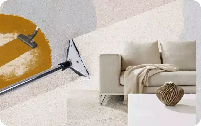 Freshly cleaned carpet by DhobiLite - all carpet types handled