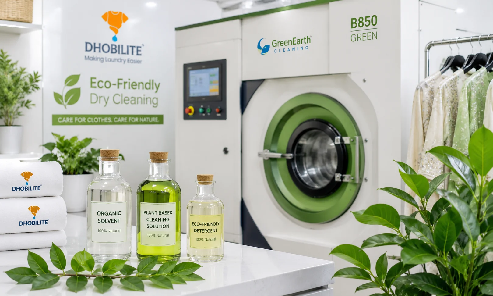 Organic and eco-friendly dry cleaning by DhobiLite