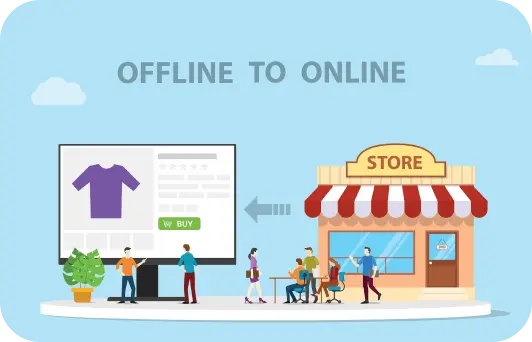offline to online laundry business