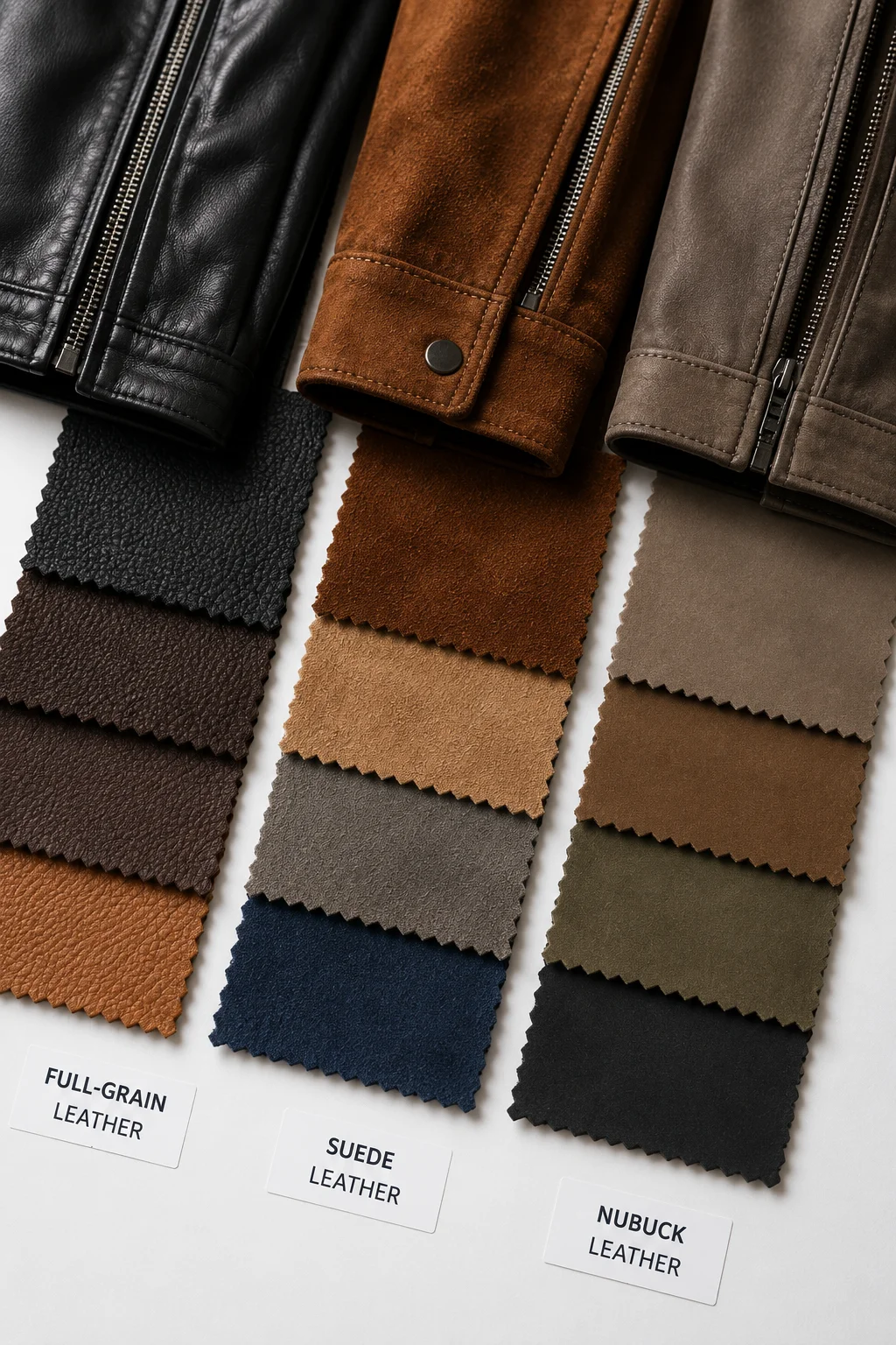 Understanding leather jacket grades for safe dry cleaning by DhobiLite