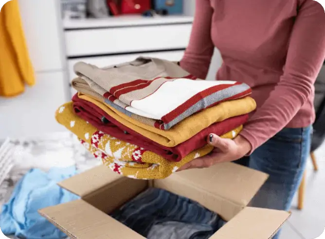 no plastic packing in organic drycleaning