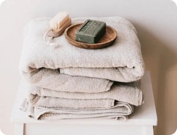 white towels look new