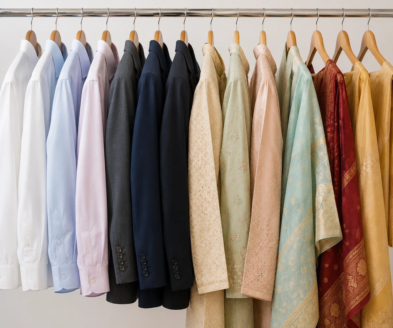 DhobiLite steam ironing for all garment types